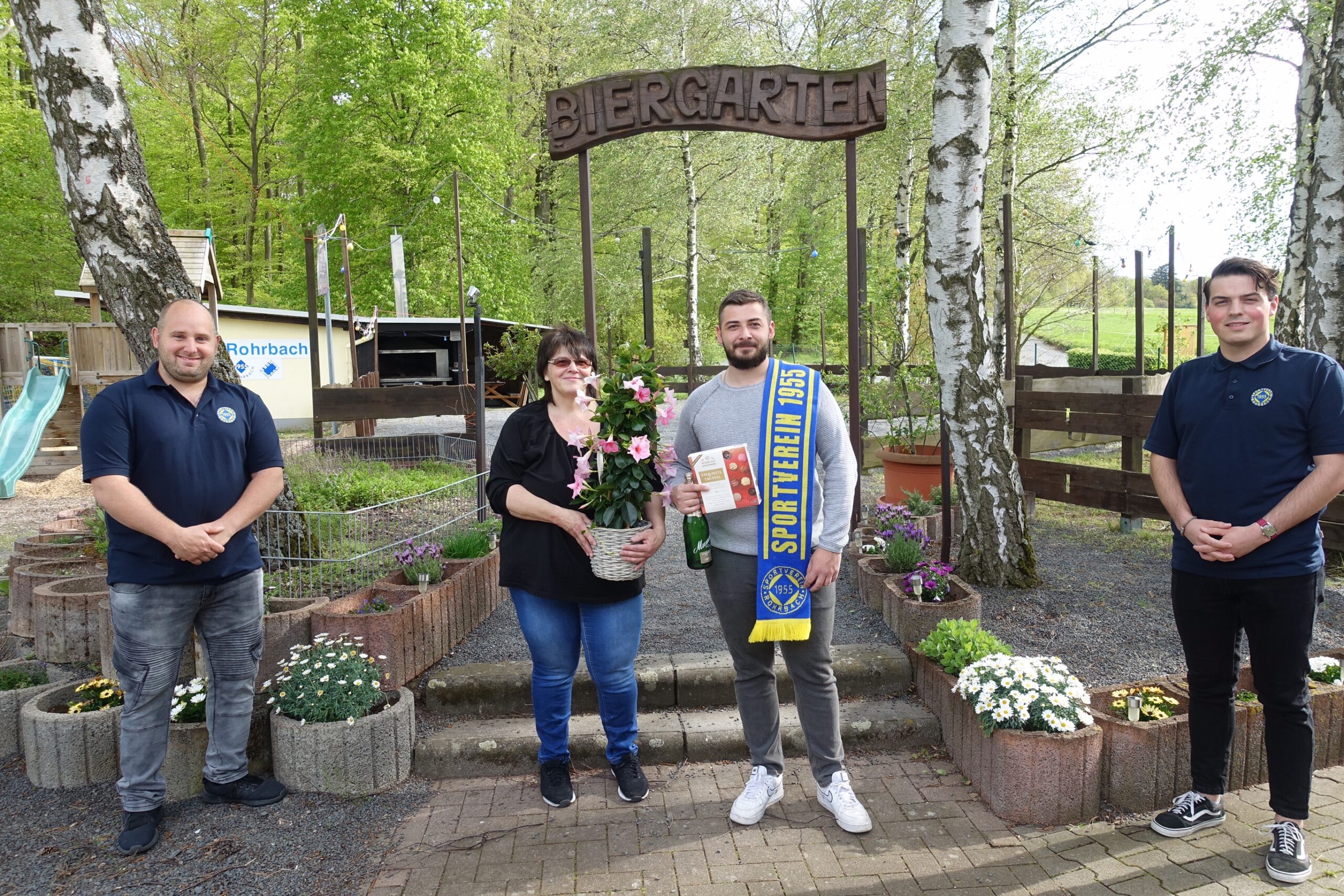 Wolter Vertr.unterz. Neue Wirte beim SV Rohrbach