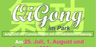 Flyer QiGong im Park