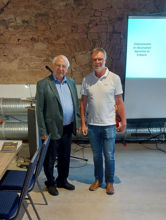 Dr. Erwin Kreim und Thomas Heß