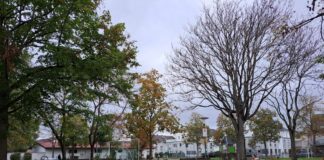 Das Foto zeigt den Spielplatz am St.-Stephans-Platz.
