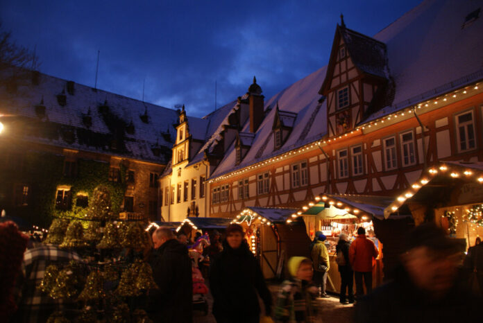 Advent im Schloss Erbach. (Foto: Michael Leukel)