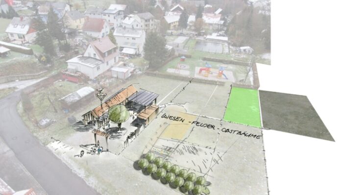 Planung Naturkindergarten von Beckenhaub + Hohm Architekten BDA. BIld: Beckenhaub + Hohm Architekten BDA