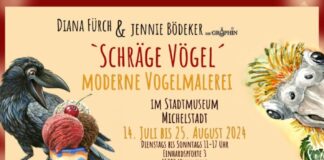 Am 14. Juli 2024 startet im Stadtmuseum Michelstadt die Ausstellung "Schräge Vögel". Bild: Kulturamt Michelstadt