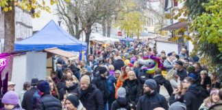 Einmalige Atmosphäre beim Martinsmarkt in Obertshausen