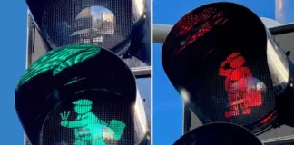 Offenbach: Streichholzkarlchen wird Ampelmännchen