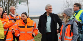 Brücke über A67 in Büttelborn: Auf dem Rad wird es gefährlich eng