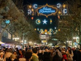 „Happy Ramadan“ in der Frankfurter Freßgass