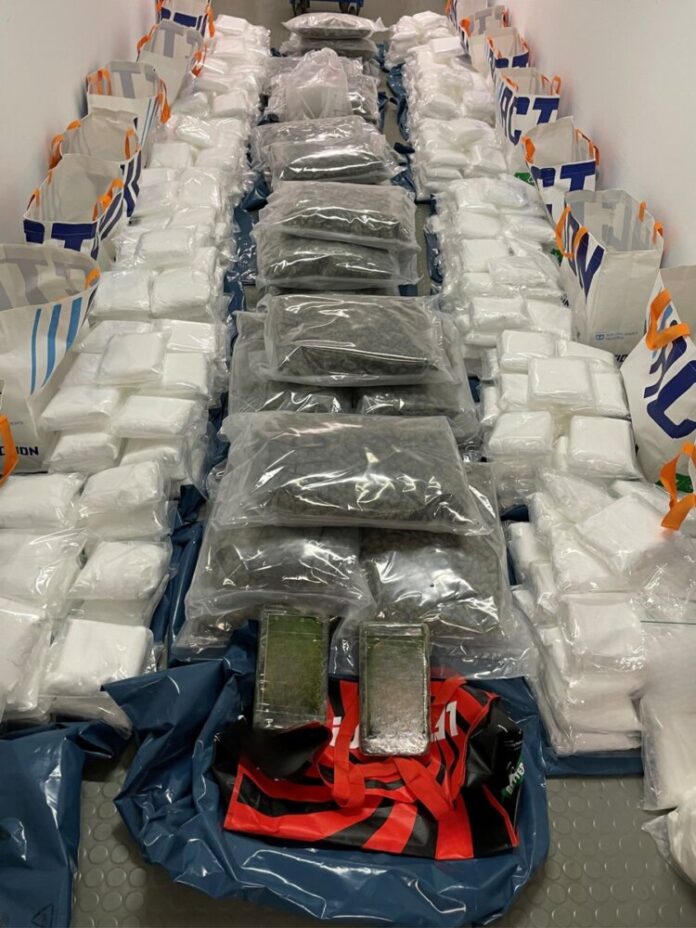 Übersichtsbild der Sicherstellung.