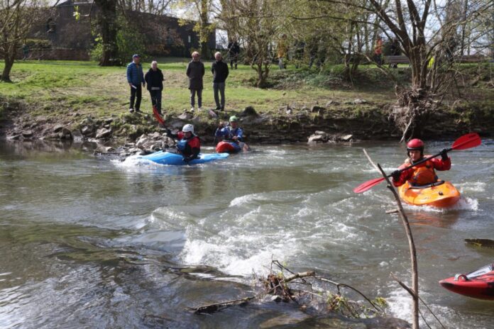 Vorstellung der neuen Strömungsstrecke in der Nidda