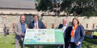 Informationstafeln am Wiesbadener Rhein- und Mainufer eingeweiht