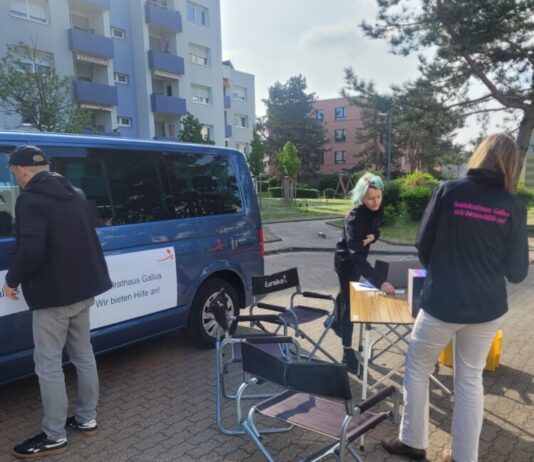 Der „Social Bus“ hat ab 14. April einen zweiten Standort in Frankfurt-Griesheim