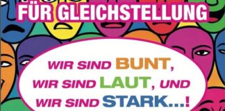 Parade zur Gleichstellung von Menschen mit Behinderung in Darmstadt
