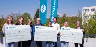 Asklepios Klinik Langen spendet 3.000 Euro für „Herzensangelegenheiten“ der Mitarbeitenden