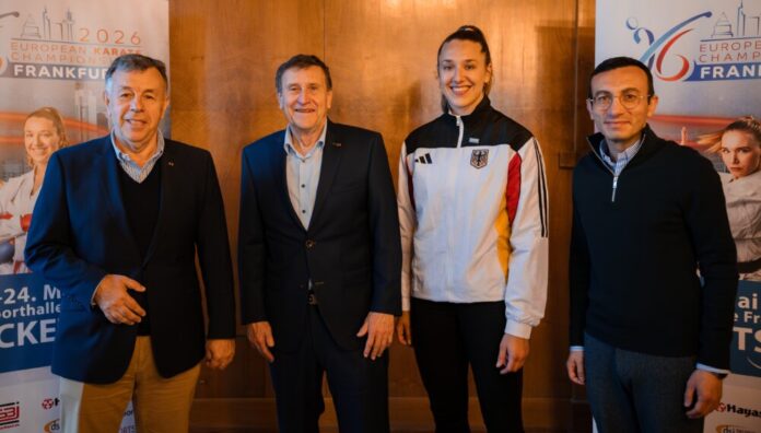 Karate-EM-vl-Ernes-Erko-Kalac-Wolfgang-Weigert-Johanna-Kneer-OB-Mike-Josef-Copyright-DKV-Tizian-Arnholdt