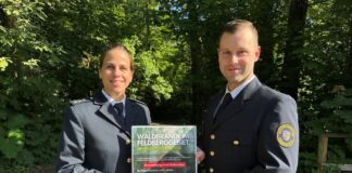 Waldbrände in der Feldbergregion: Polizei sensibilisiert Bevölkerung und stellt neues Informationsplakat vor