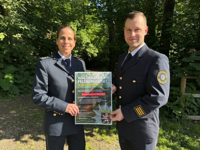 Polizeidirektorin Iris Müller & Kreisbrandinspektor Martin Gonder