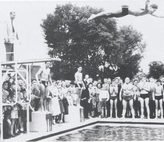 An Stelle der Weed wurde vor 70 Jahren Freibad Goddelau gebaut
