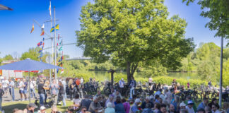Überall lockten die Maifeste die Besucherscharen an