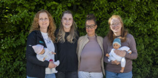 Begeistert empfangen: Teams von Asklepios Langen und Seligenstadt beim Backtag für Kinder in Dudenhofen