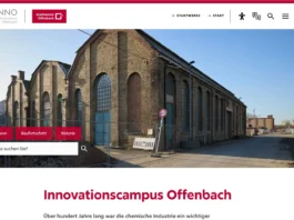 Neue Webseite zum Innovationscampus Offenbach