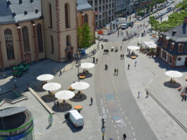 Frankfurt nimmt Platz