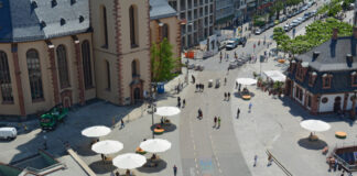 Frankfurt nimmt Platz