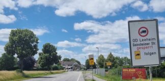 Ärger über Lkws: Baustelle Ortsdurchfahrt Thema im Bürgergespräch Leeheim