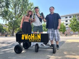 Hitzeschutz zum Mitnehmen: Streetwork verteilt Wasserflaschen an obdachlose Menschen in Wiesbaden
