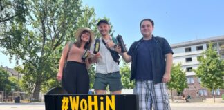 Hitzeschutz zum Mitnehmen: Streetwork verteilt Wasserflaschen an obdachlose Menschen in Wiesbaden