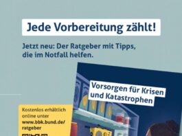 Selbstschutz in Notlagen stärken: Informationsflyer werden an Haushalte im Kreis Groß-Gerau verteilt