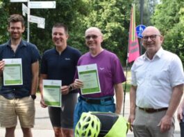 Landrat Matiaske beauftragt neue Radwegepaten
