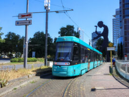Der „T“-Wagen in Frankfurt ist wieder in Betrieb