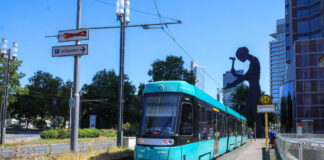 Der „T“-Wagen in Frankfurt ist wieder in Betrieb