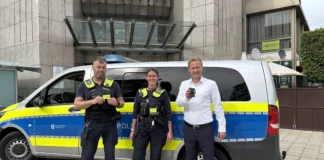 Stadtpolizei nutzt Bodycams beim Laternenfest