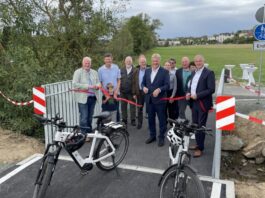 Neue Radverbindung zwischen Usingen und Pfaffenwiesbach eingeweiht