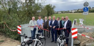Neue Radverbindung zwischen Usingen und Pfaffenwiesbach eingeweiht