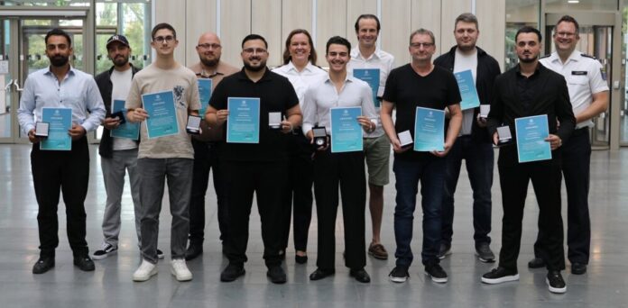 Gruppenbild der Geehrten