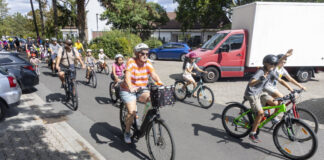 Mit dem Fahrrad durch Heusenstamm für sichere Wege