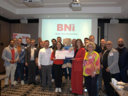 BNI Chapter „Weißer Turm“ spendet 2.000 Euro für geplantes stationäres Kinderhospiz in Frankfurt