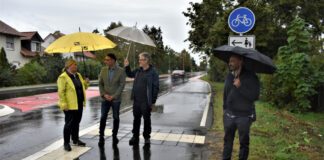 Neuer Radweg im Süden Stockstadts