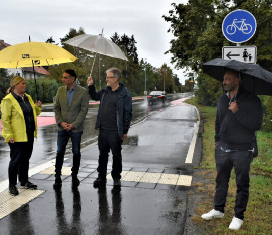 Neuer Radweg im Süden Stockstadts